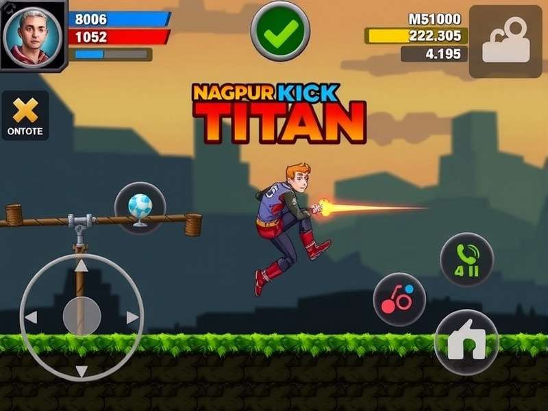 Nagpur Kick Titan Game Screenshot